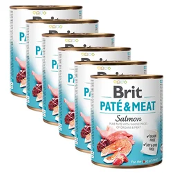 Konzerva Brit Paté & Meat Salmon 6x800 g