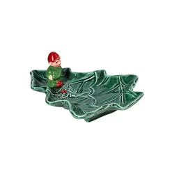 Tognana Poslužavnik Christmas Little Elf, U obliku bora, 25 cm, Šareni