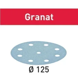 Brusni list Granat STF D125/8 P60 GR/50 kos