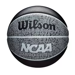 Wilson NCAA BATTLEGROUND, lopta za košarku, crna
