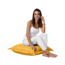 Atelier del Sofa Baštenski jastuk za sedenje Žuti