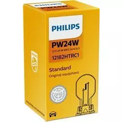 Philips Standard auto-žarulja, PW24W, 12 V, 24 W, WP3.3×14.5-3 C1 (12182HTRC1)