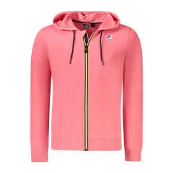 K-WAY MEN'S ZIP-UP SWEATSHIRT PINK