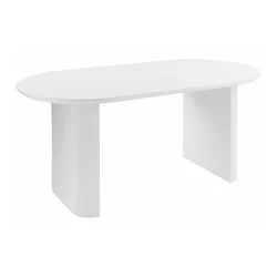 Miza Berwyn 2608 Bela, 76x90x180cm, MDF plošča, MDF plošča