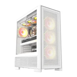 darkFlash Računalniško ohišje DARKFLASH AIRNOVA + 3 ventilatorji (belo)