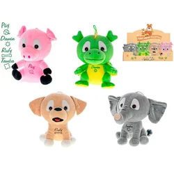 Živali Piky, Ruby, Tamba, Damin pliš 15 cm