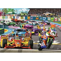 Ravensburger puzzle - Trka - 60 delova