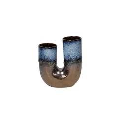 Tognana Vaza za cveće 18 cm x 20 cm, Braon-plava
