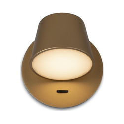 Maytoni MOD421WL-L6BS3K - LED zidna svetiljka PIXEL LED/7W/230V 3000K zlatna