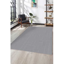 Conceptum Hypnose Tepih Akasya Ak005, 100x150 cm, Tamnosivi