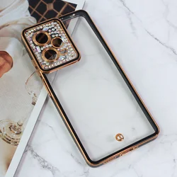 Maska za telefon Cirkon Camera za Xiaomi Redmi Note 12 Pro 5G crna