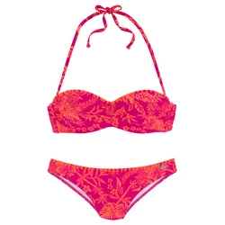 VENICE BEACH Bikini  oranžna / temno roza