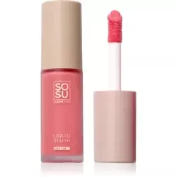 SOSU Cosmetics Liquid Blush Satin tekoče rdečilo odtenek Pink Pop 9 ml