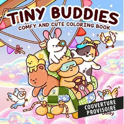 Tiny Daisy - Tiny Buddies: Comfy and cute coloring book