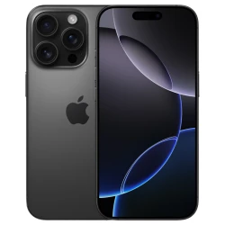 APPLE obnovljen pametni telefon iPhone 16 Pro 8GB/128GB, Black Titanium
