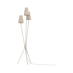 Podna lampa TREFOT 3xE14/15W/230V bež