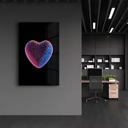 Wallity Dekorativna slika na kaljenom staklu, 46x72cm, Šarena
