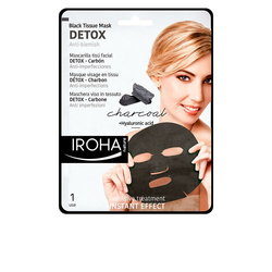 Iroha DETOX CHARCOAL BLACK tissue facial mask