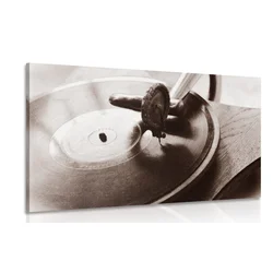 Slika starinski gramofon - 40x30