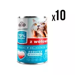 Frendi konzerva za mačke govedina 400g x10 komada ( 5739 )