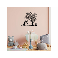 Wallity Dekorativni metalni zidni dodatak Swing And Kids