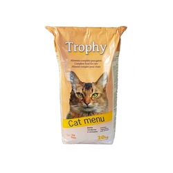 TROPHY Kompletna suva hrana za odrasle mačke Cat menu, 20 kg