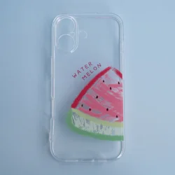 Maska Print Summer Vibe za iPhone 16 Sweet Melon