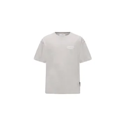 JACK & JONES Majica JCOECHO siva/črna/bela