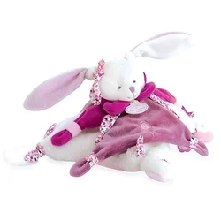 Doudou Darilni set roza - plišast zajček spalna vreča