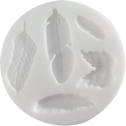 Cernit Silicone Mould 7 cm Feathers