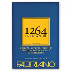 Blok Sketches A4 100L 90g (natural grain) 1264 Fabriano