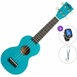 Mahalo ML1AB Basic SET Aqua Blue Soprano ukulele