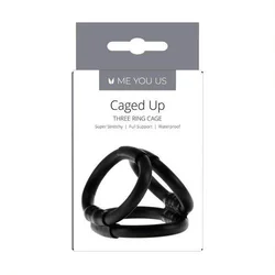Gardj Europe Prstan – Me You Us Caged Up Cock Cage Black