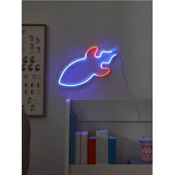 Sinsay - LED lampa u obliku rakete - belo