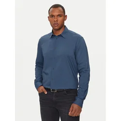 Sisley Srajca 535VSQ03S Modra Regular Fit