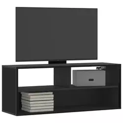 TV ormarić crni 100 x 31 x 39,5 cm konstruirano drvo i metal