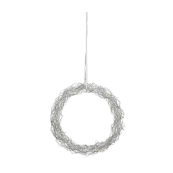 Markslöjd 703442 - LED božićna dekoracija JULLE 30xLED/0,03W/3xAA srebrna