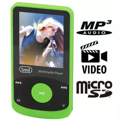Trevi MPV 1725 MP3/video player, SD, zelena