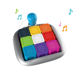 Interaktivna igra Clever Cubes Smart Smoby s 3 igrami barve in številke od 24 mes