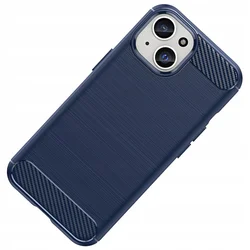 Futrola Carbon Shield TPU za Apple iPhone 15 - Tamno plava KP27670