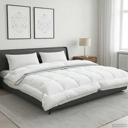 Poplun TRIER 200x200cm 4 godišnja doba 140+220GSM Bijela