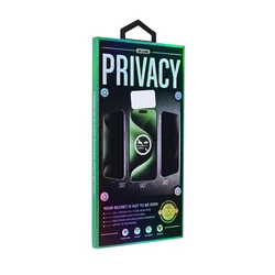 Zaštitno staklo Privacy 2.5D full glue za Xiaomi Redmi Note 13 4G, EU, Crno