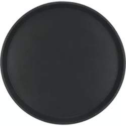 Pintinox servirni pladenj z nedrsečo podlogo 35,5 cm, črn