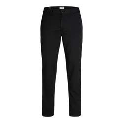 JACK & JONES Chino hlače črna