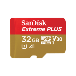 Sandisk Extreme Plus memory card 32 GB MicroSDHC UHS-I