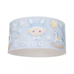 Dečije stropno svetlo KIDS ROOM 1xE27/60W/230V prečnik 40 cm kosmonaut