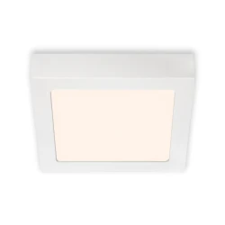 Briloner 7123-016 - LED plafonsko svetlo FIRE LED/12W/230V 3000K 17x17 cm belo