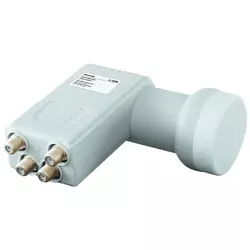 Amiko LNB Quad, sum: 0.1dB, vodonepropusan - L-408