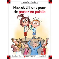 Max et Lili ont peur de parler en public - tome 117