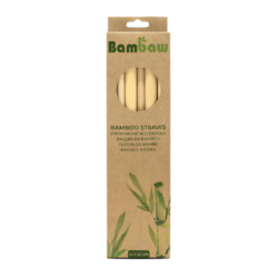 Bambaw Kutija za slamke od bambusa - 12x 14 cm & 22 cm